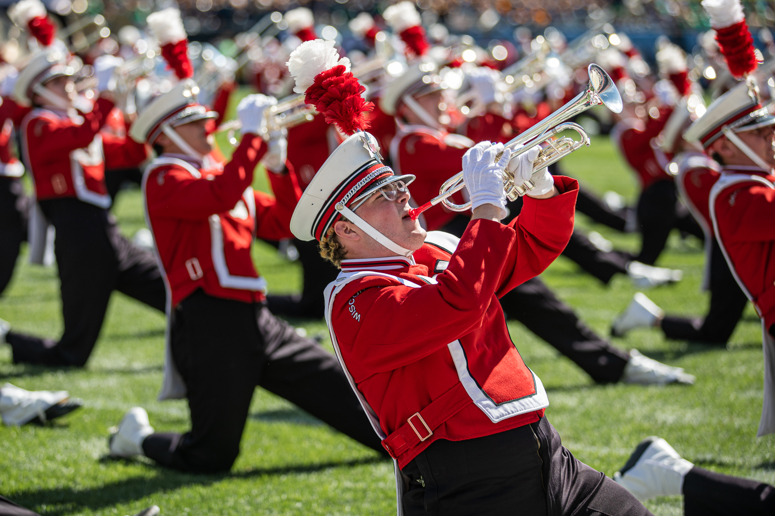Game Day With The Badger Band University Of Wisconsin Marching Band